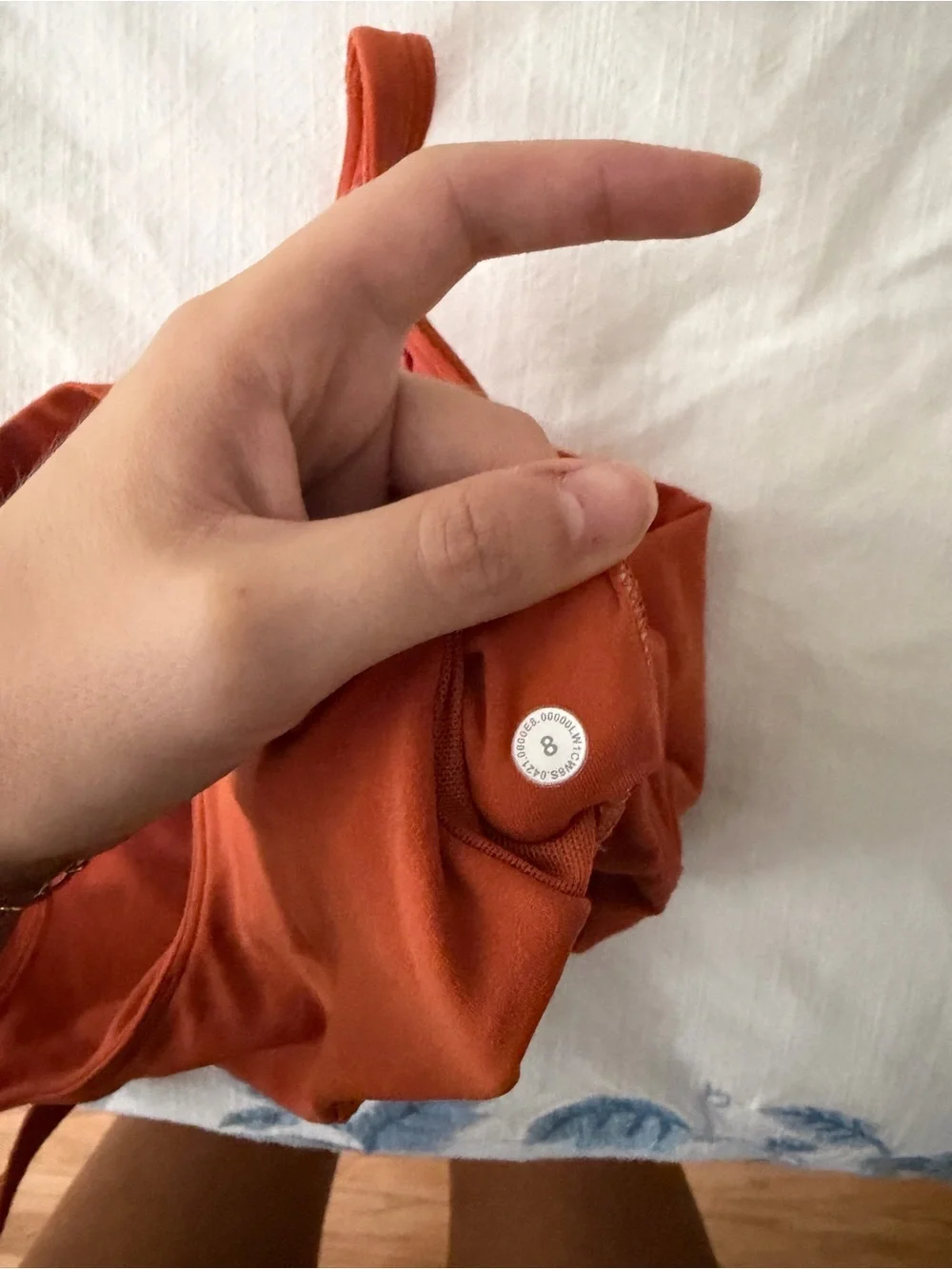 lululemon athletica Rust-Orange Align Tank